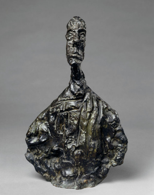 Alberto Giacometti, Diego, 1954, bronzo, 38.7x23.9x9.5 cm (AM 1161 S) © Centre Pompidou, MNAM-CCI / Adam Rzepka / Dist. RMN-GP
