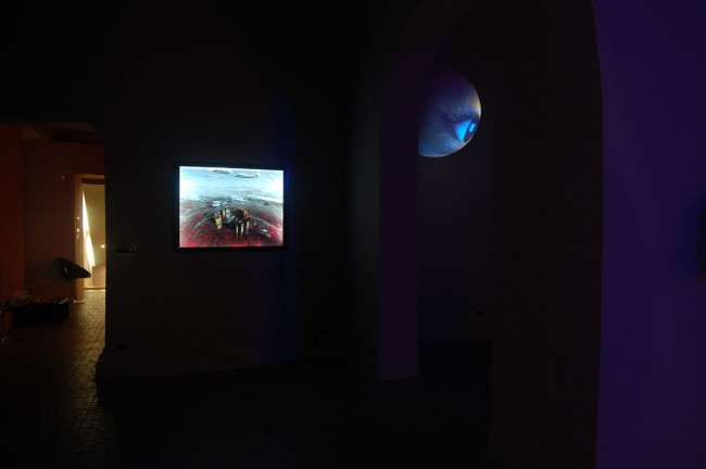 veduta della mostra Turn On The Bright Lights, Courtesy Guidi & Schoen Arte Contemporanea, Genova