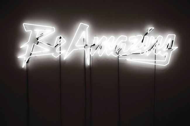 Sylvie Fleury, It Might As Well Rain Until September, installation at Salon 94, 2013, New York