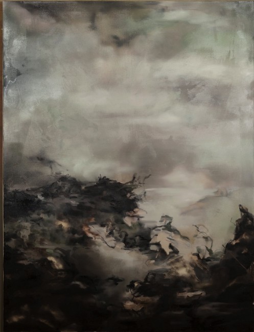 Nazzarena Poli Maramotti, Onhe titel, 2013, olio su tela, 200x150 cm