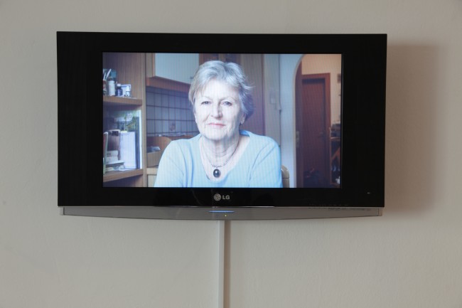 Benno Steinegger, Aderlass | Salasso, video installazione (video performance in occasione dell'inaugurazione della mostra), 2014