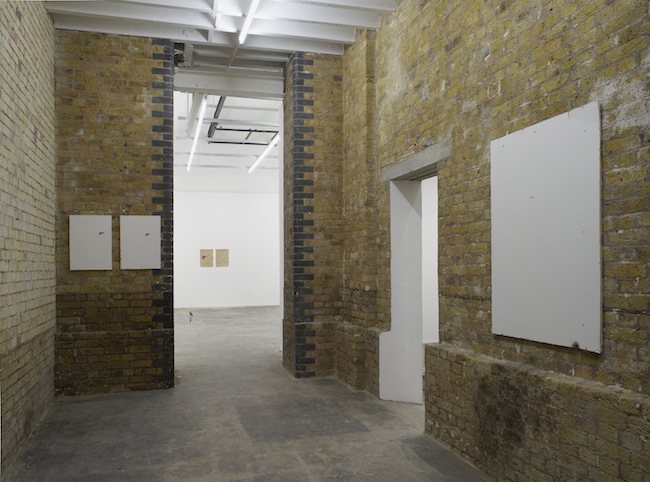 Benoit Maire, Beings, installation view, 2014, mixed media, Hollybush Gardens