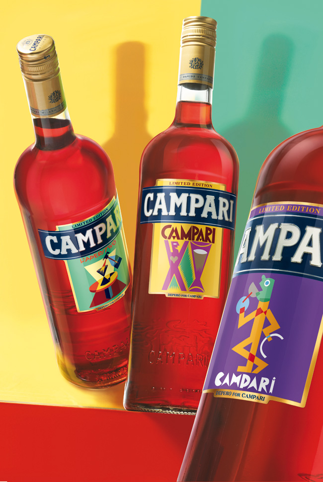 Campari, Art Labels 2014, Depero