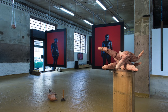 Christian Zucconi, Leviathan, GALLERIA BIANCA MARIA RIZZI & MATTHIAS RITTER, veduta della mostra, 2014, Milano