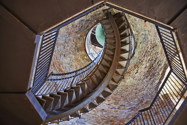 Torre dei Lamberti, scala interna, Palazzo della Ragione, Verona, FOTO: Lorenzo Ceretta