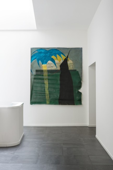 Thomas Berra, Casabarata, 2014, Banca Sistema Arte, veduta della mostra