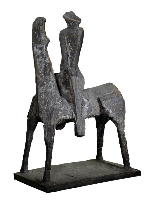 Marino Marini, Idea del Cavaliere, 1955, bronzo, Museo del Novecento, Milano