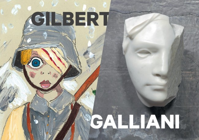 Michelangelo Galliani – Andrew Gilbert. Forte comune 1914/2014, Forte Strino, Vermiglio (TN) (particolare dell'invito)