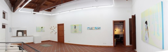 Carlo Alberto Rastelli. Piccole tregende tra amici, 2014, veduta dell'allestimento, Casa Turese Arte Contemporanea, Vitulano (BN)