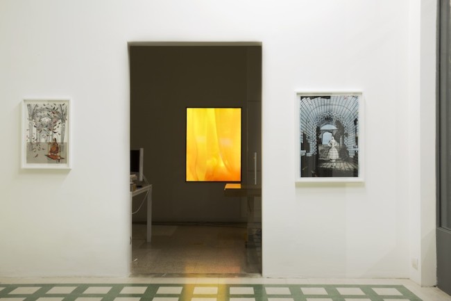  T.J. Wilcox, 2014 Installation view at Galleria Raffaella Cortese, Milano Photo: Lorenzo Palmieri