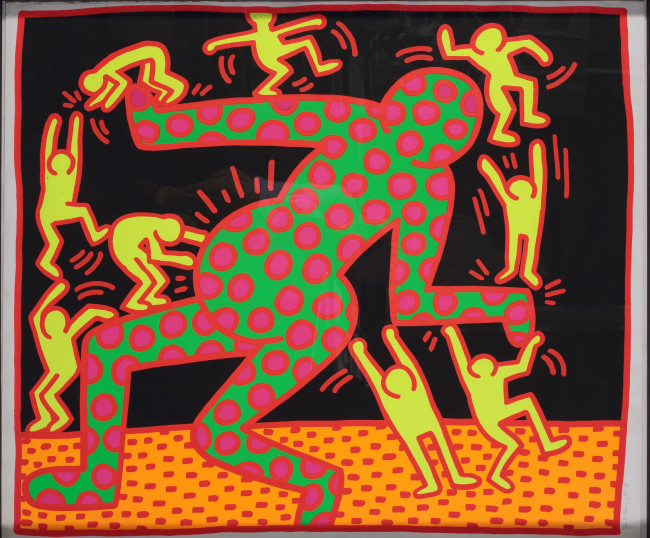 Keith Haring, Fertility#3, 1983, serigrafia, 105.92x127 cm