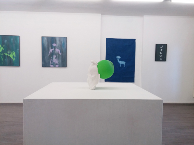 Matteo Sanna, The Empty Whole, veduta della mostra,  Contact Zone – Contemporary Art Gallery, Lugano