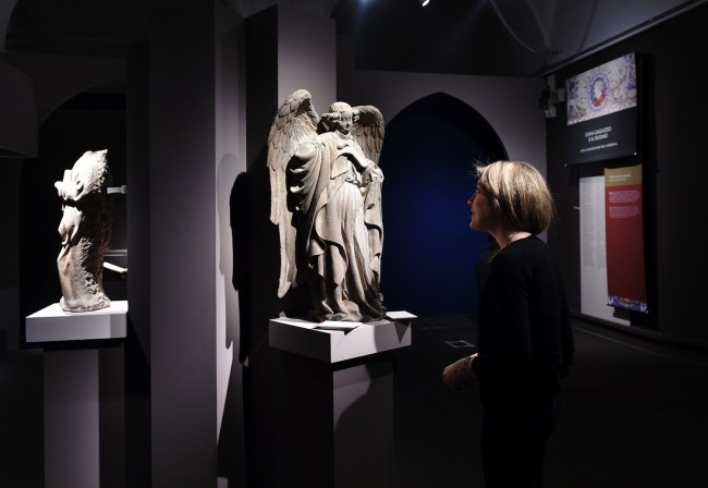 Arte lombarda dai Visconti agli Sforza. Milano al centro dell’Europa, veduta della mostra, Palazzo Reale, Milano