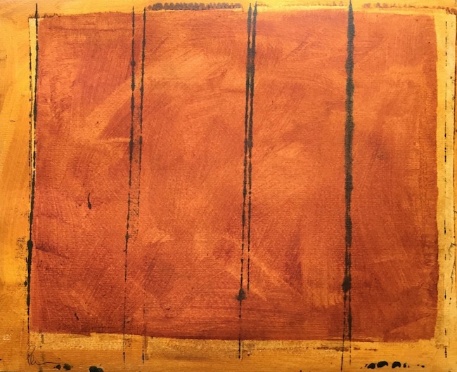 Tommaso Panzeri, 8886, 2015, acrilico su carta, 40x50 cm