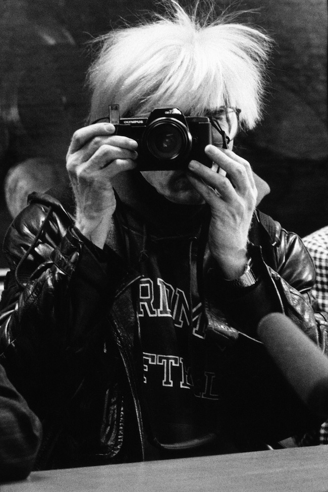 Maria Mulas, Andy Warhol, 1987