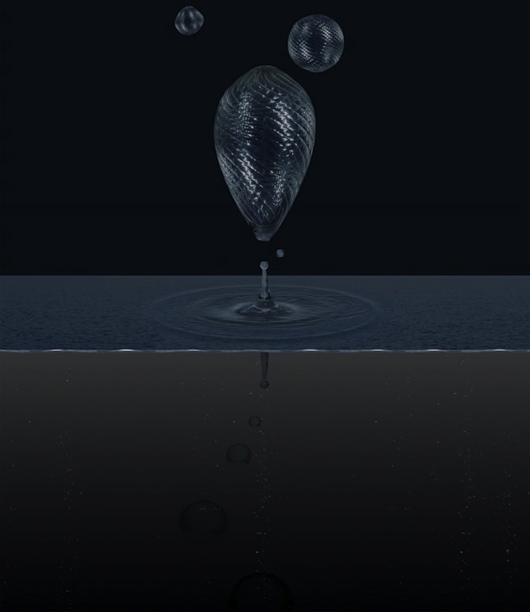 LIQUID STILL LIFE #2, 2015, stampa digitale su carta cotone Hahnemuehle, montata su alluminio, cornice floccata, cm 150x130x8
