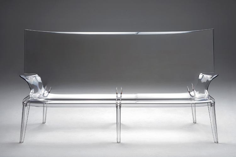Uncle Jack, 2014, divano, Kartell. Design by Philippe Starck