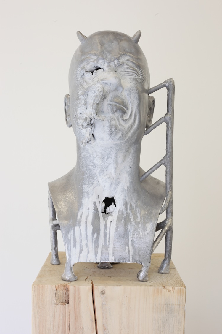 Bernardì Roig, Senza Titolo, 2016, fusione di alluminio, dimensioni reali Courtesy of Maurizio Caldirola Arte Contemporanea Photo Bruno Bani