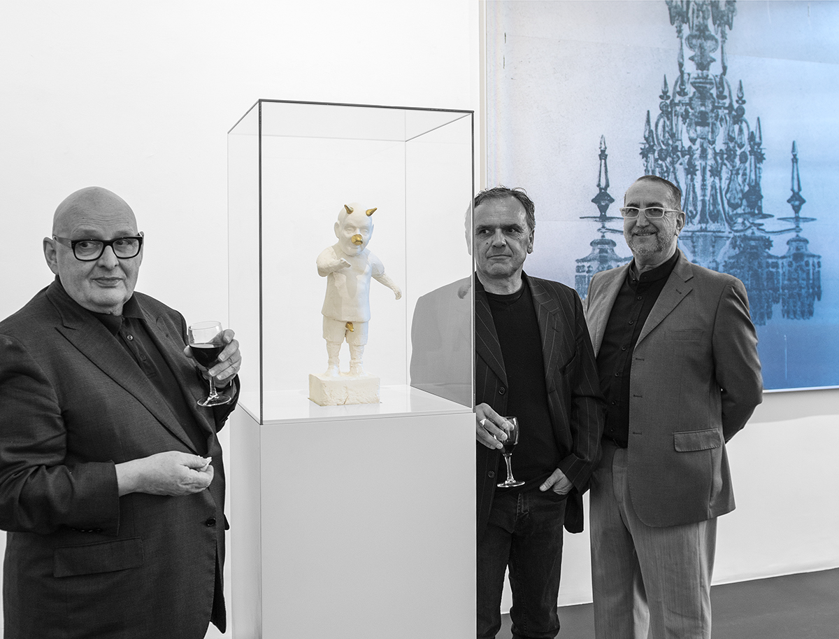 Urs Lüthi & Arnold Mario Dall'O, Exhibition view, Foto: Ulrich Egger