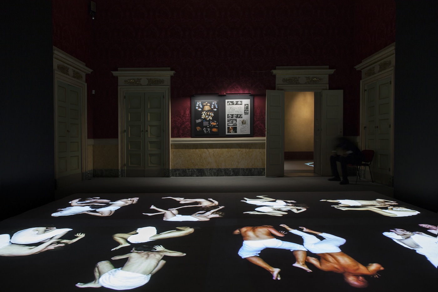 STUDIO AZZURRO, una veduta della mostra "Immagini sensibili", Palazzo Reale, Milano