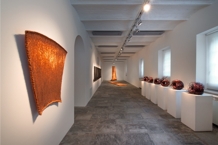 Antonella Zazzera, veduta della mostra Fondazione Arnaldo Pomodoro, Milano Foto Carlos Tettamanzi