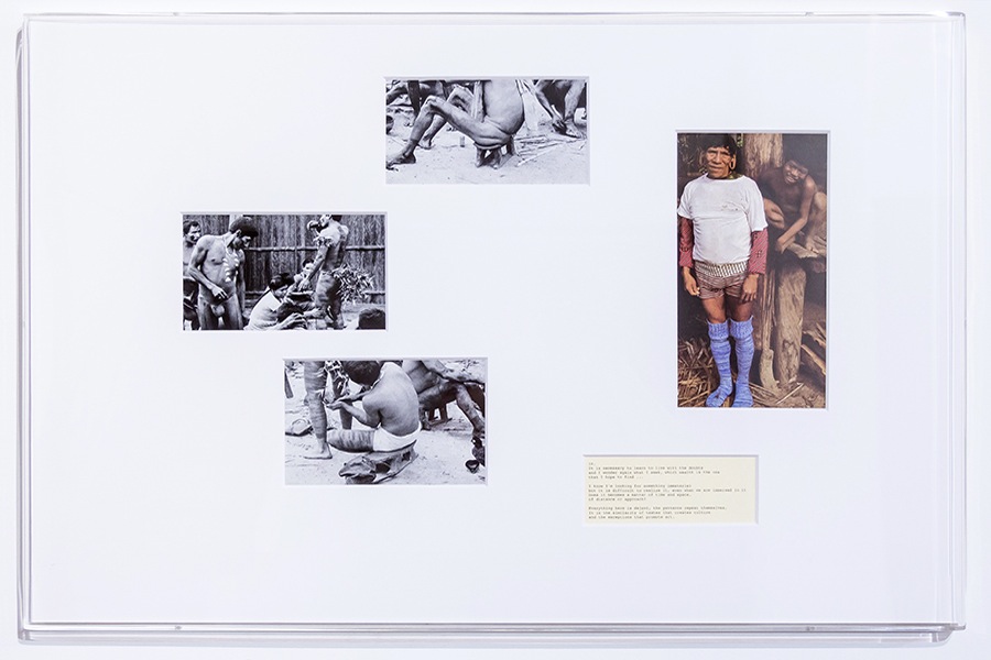Beto Shwafaty, 26 Framings #10 — #11 (eleven pieces), 2016, printed matter passepartout, plexiglas, 93x67x4 cm Courtesy dell'artista e Prometeogallery di Ida Pisani