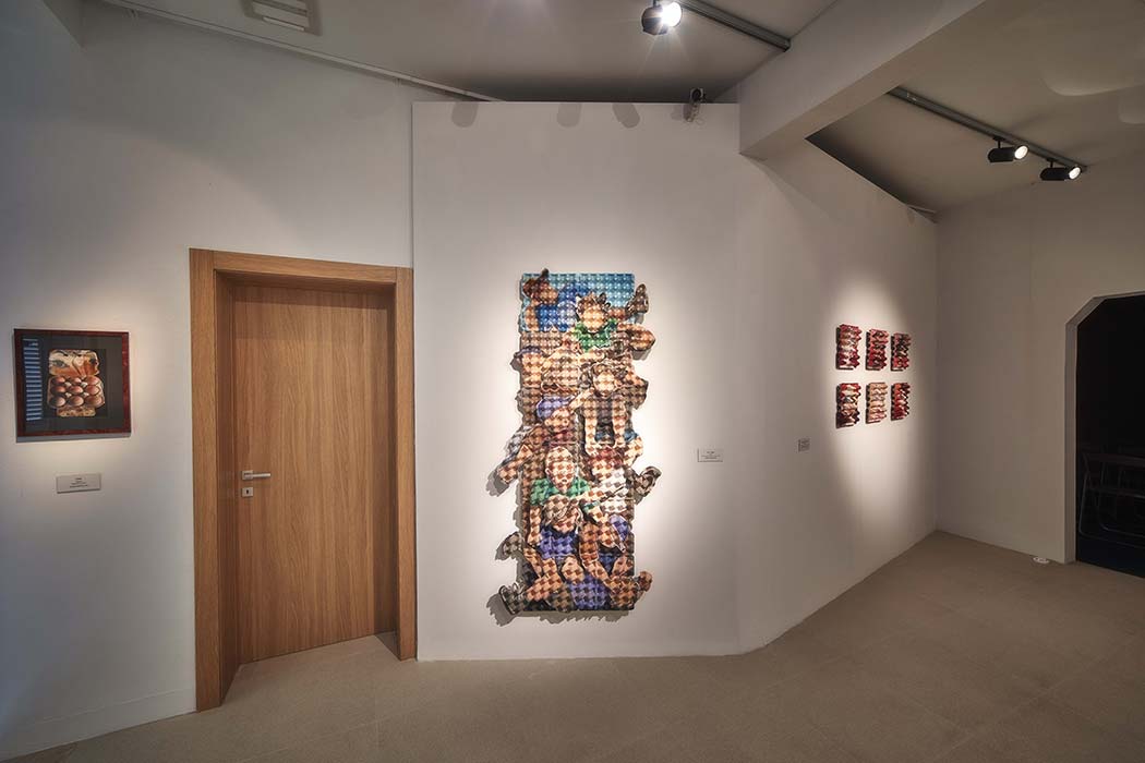 Eggcubism. L’arte a due dimensioni e mezzo, veduta della mostra, © Fondazione Culturale Hermann Geiger