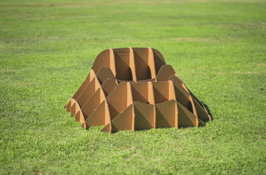 “Terra!” | cardboard mounted frame