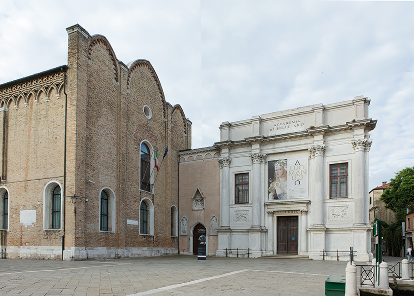 Gallerie dell’Accademia di Venezia, esterno. Foto: Maddalena Santi, 2016. Su concessione del Ministero dei beni e delle atlività culturali e del turismo