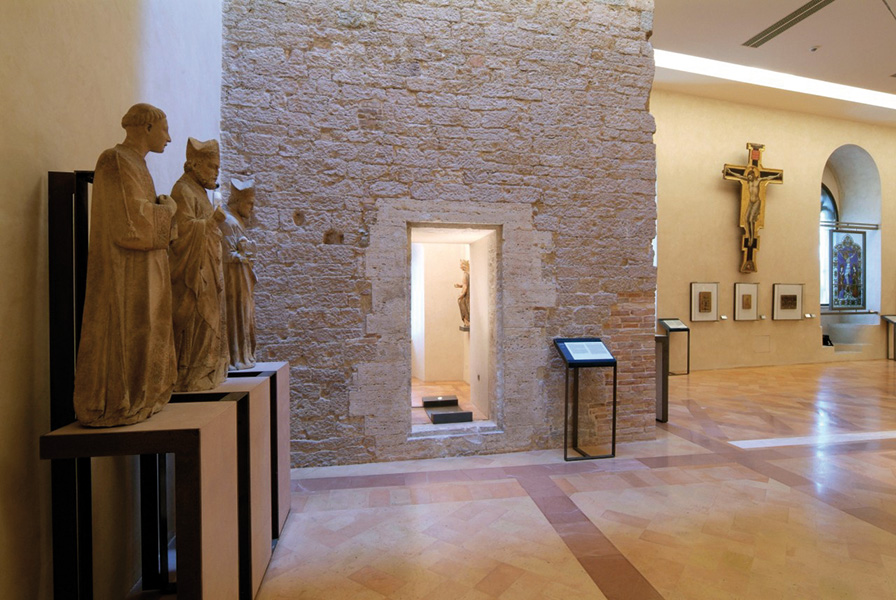 Veduta della Galleria Nazionale dell’Umbria