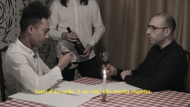 Matthew Brannon, It’s the Wine Talking, 2016, DVD: HD NTSC, 10:00 minutes Courtesy the artist and Gio Marconi, Milano