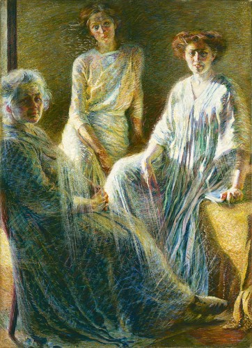 Umberto Boccioni, Tre donne, 1909-1910 Milano, Collezione Intesa Sanpaolo, Gallerie d'Italia Piazza Scala