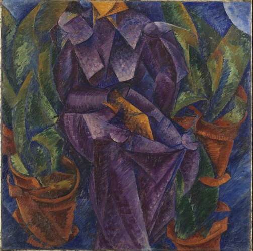 Umberto Boccioni, Costruzione spiralica, 1913, Museo del Novecento, Milano