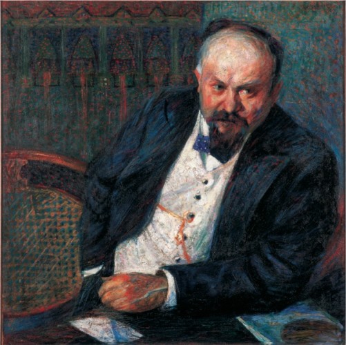 Umberto Boccioni, Ritratto di Achille Tian, 1907, Fondazione Domus per l'arte moderna e contemporanea, Verona