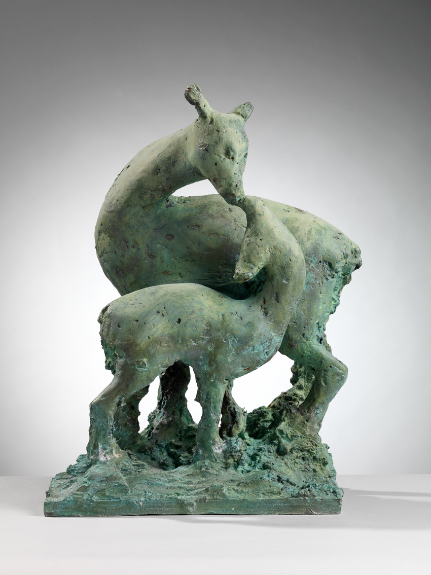 Manfredi Beninati, Senza Titolo, bronzo, cm 56x23,5x4, courtesy galleria Poggiali