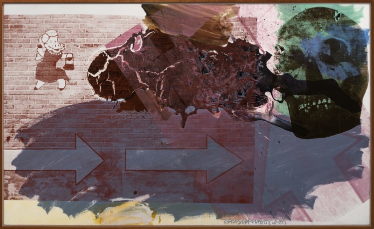 Untitled (Salvage), 1985 Courtesy Robert Rauschenberg Foundation and Galerie Thaddaeus Ropac, Paris/Salzburg © Robert Rauschenberg Foundation/ADAGP, Paris 2016
