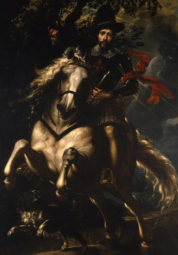 Pietro Paolo Rubens, Ritratto di Gio Carlo Doria a cavallo, 1606, olio su tela, 265x188 cm, Genova, Galleria Nazionale di Palazzo Spinola