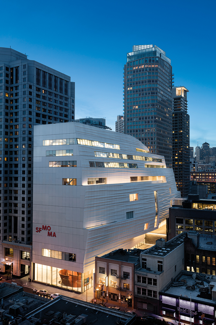 SFMOMA, San Francisco, l’espansione realizzata da Snøhetta, 2016. Courtesy: SFMOMA. Foto: © Henrik Kam