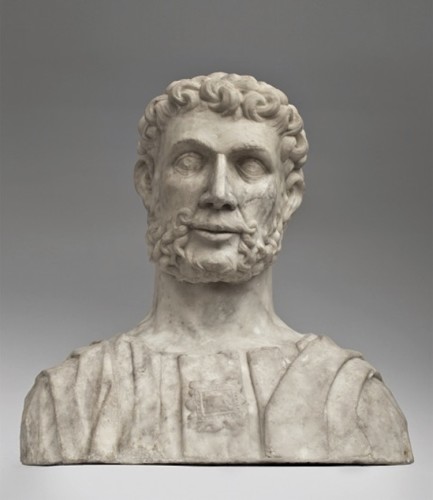 Tommaso Rodari, Busto virile, 1490-1500, marmo, 59x57x27 cm, Museo d'arte della Svizzera italiana, Lugano. Donazione da collezione privata