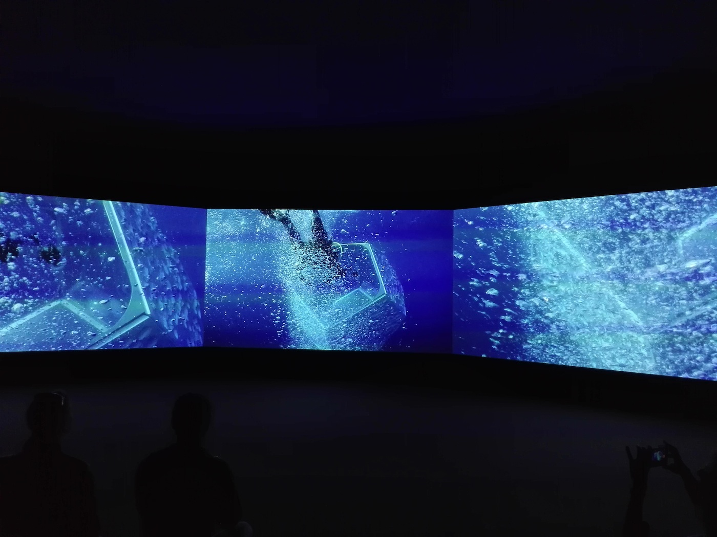 Doug Aitken, Underwater Pavilions video, 2017