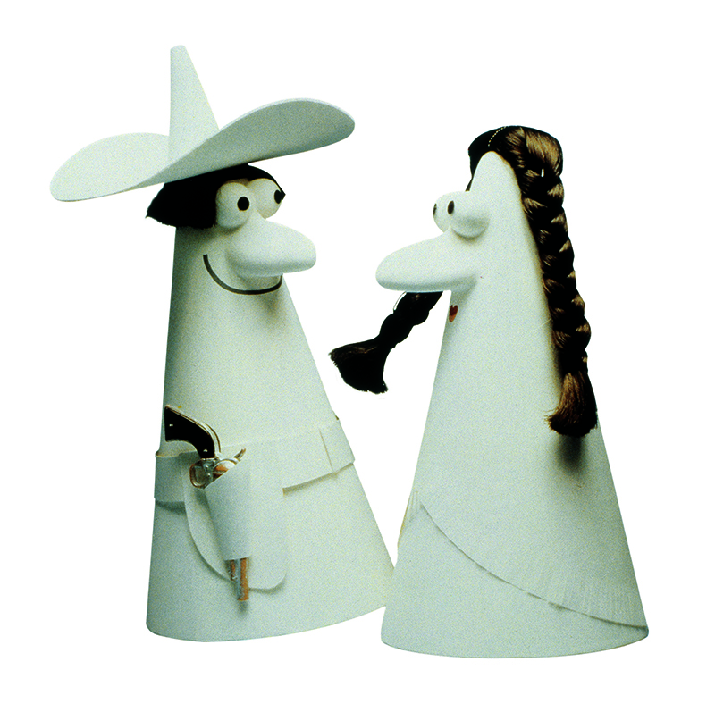 Armando Testa, Carmencita e Caballero, 1965. Courtesy: Collezione Gemma De Angelis Testa