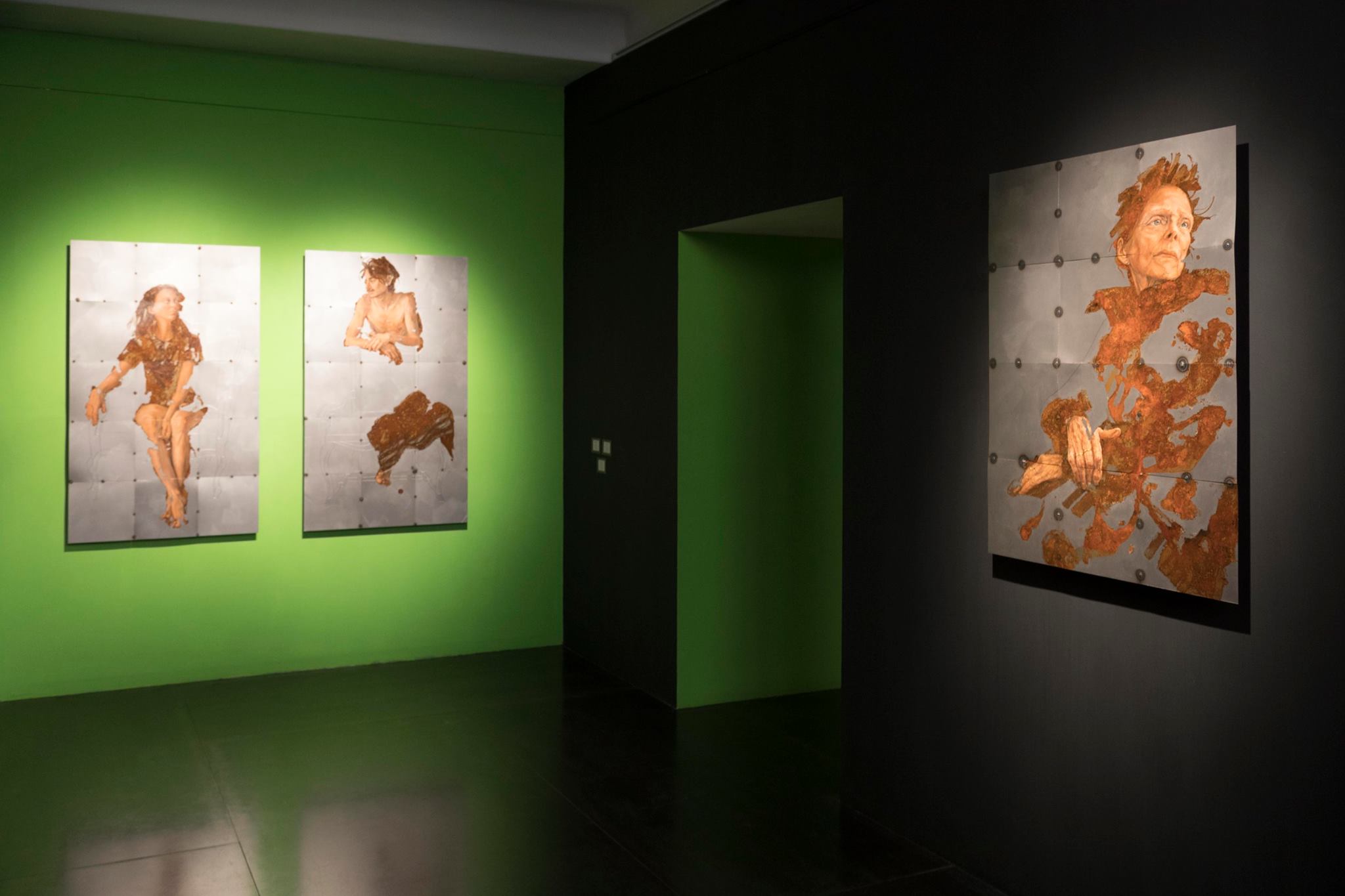 Sabatino Cersosimo, veduta della mostra, Conversation Piece, courtesy Accesso Galleria, Pietrasanta