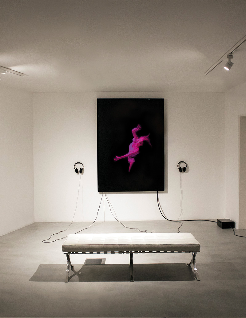 Anna Skoromnaya, Adrift, 2015, stampa Lambda, light box con intervento di luce LED dinamica, audio, sequenza 2’ 20’’, cm 130x180