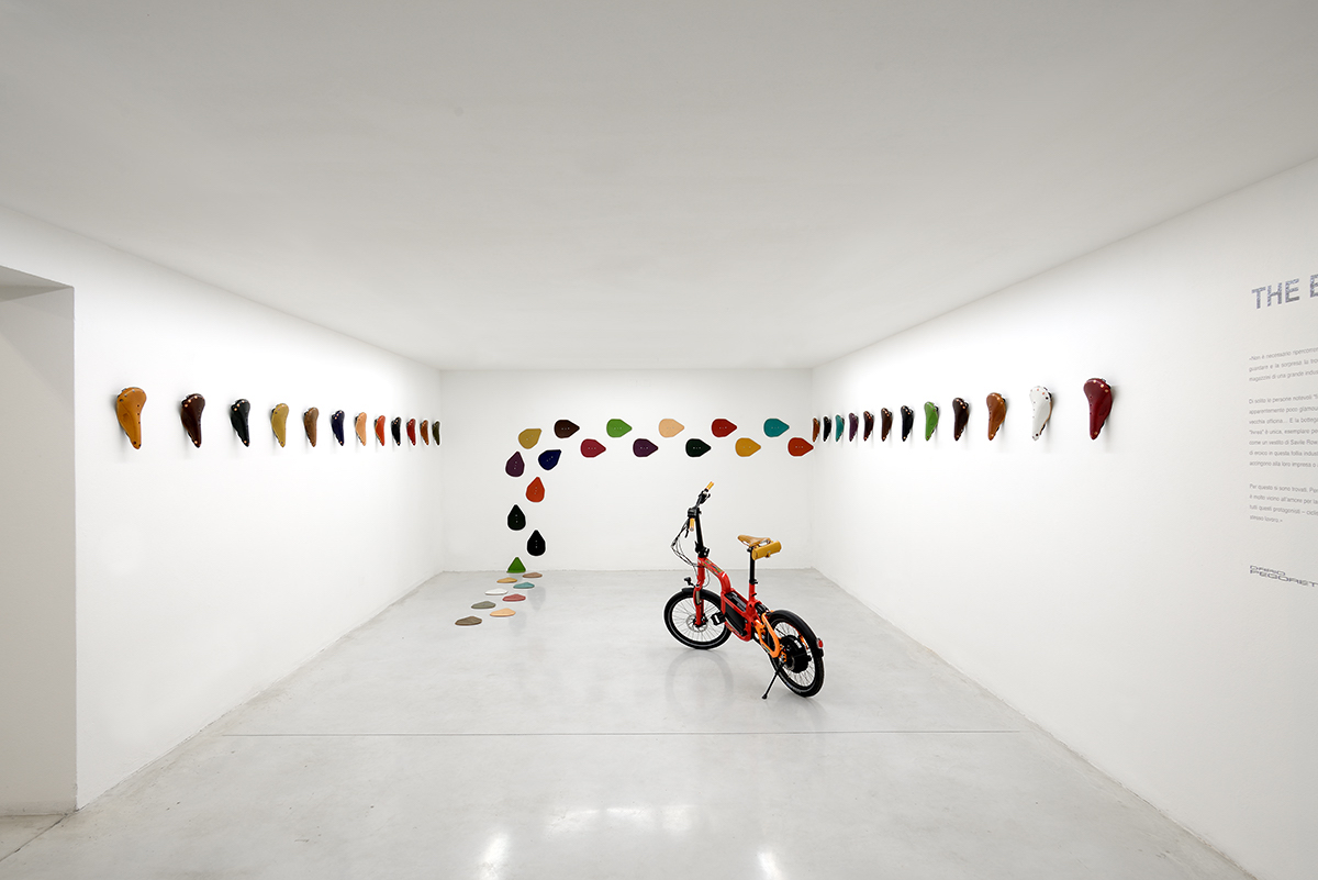 The Bike Connection installation view. Foto: Michele Alberto Sereni Studio la Città, Verona