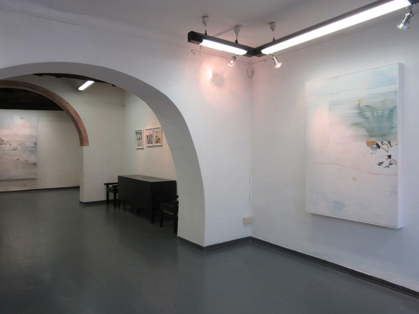 Allestimento Eros Opuntia, Galleria 8,75 Artecontemporanea, Reggio Emilia