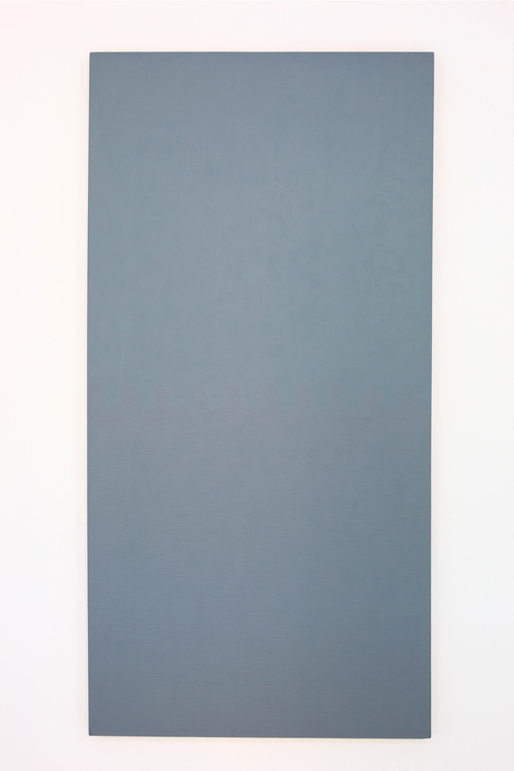 Ruth Ann Fredenthal, Untitled #114, 1983-84, olio su tela, 152.5x76.2 cm