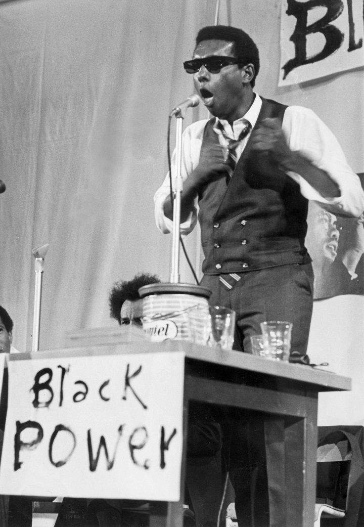 Stokely Carmichael (1941-1998), attivista americano nel movimento per i diritti civili. Londra, UK, luglio 1970 (Photo by Bentley Archive/Popper foto/Getty Images)