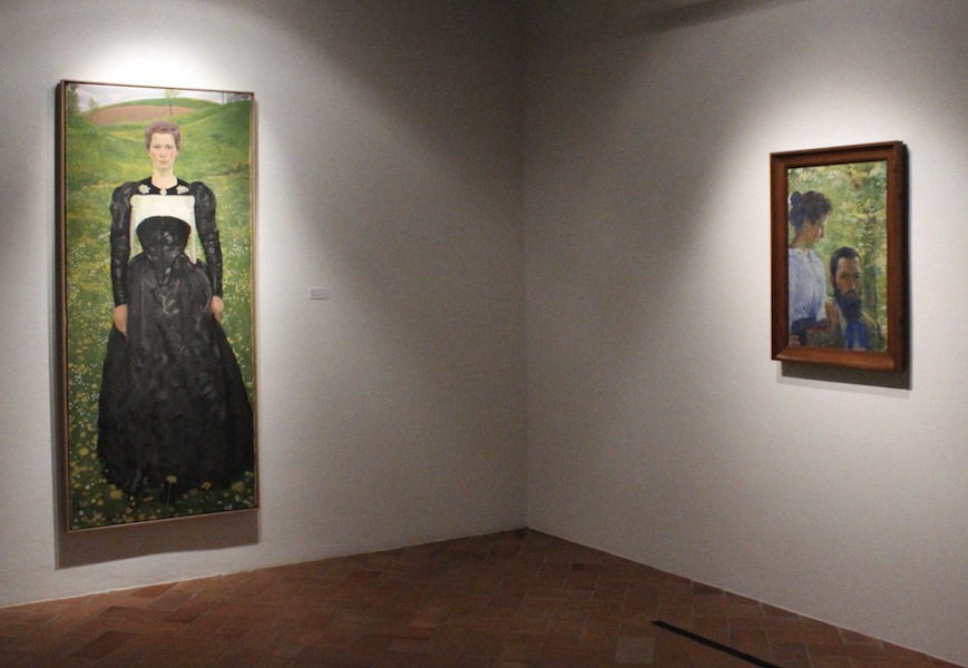 Il paradiso di Cuno Amiet. Da Gauguin a Hodler, da Kirchner a Matisse, veduta della mostra, Museo d’arte Mendrisio , Mendrisio (Svizzera)