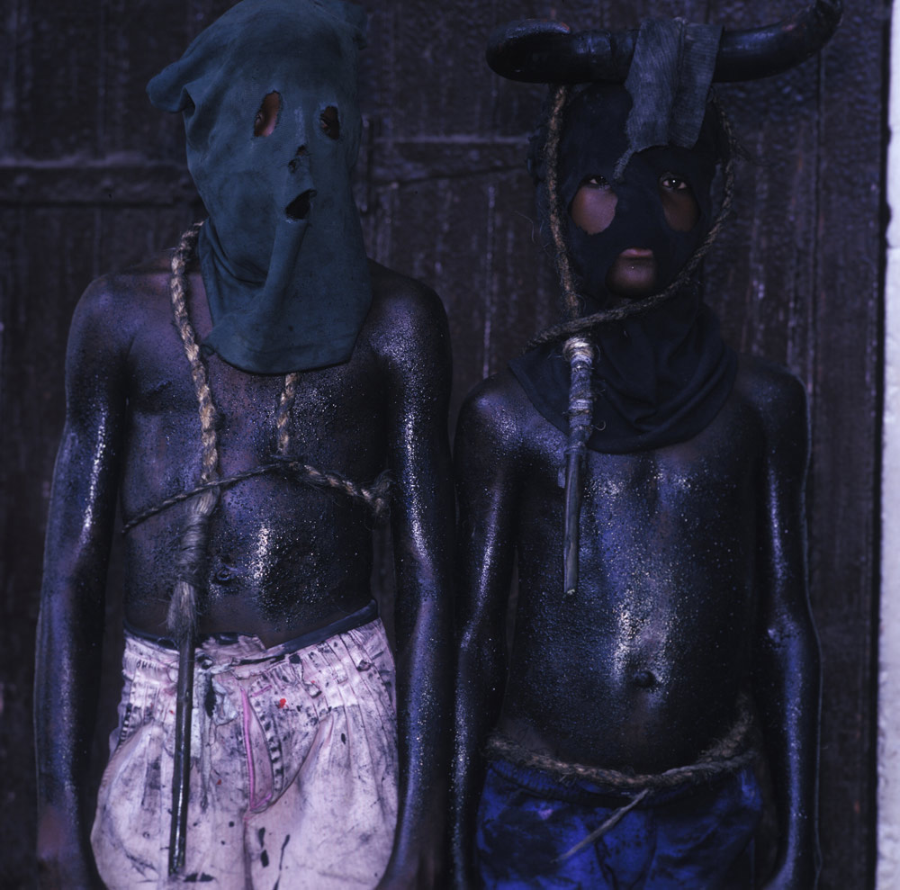 Phyllis Galembo, Two Boys with Whips, 2004, Courtesy Sindika Dokolo Foundation, Bruxelles