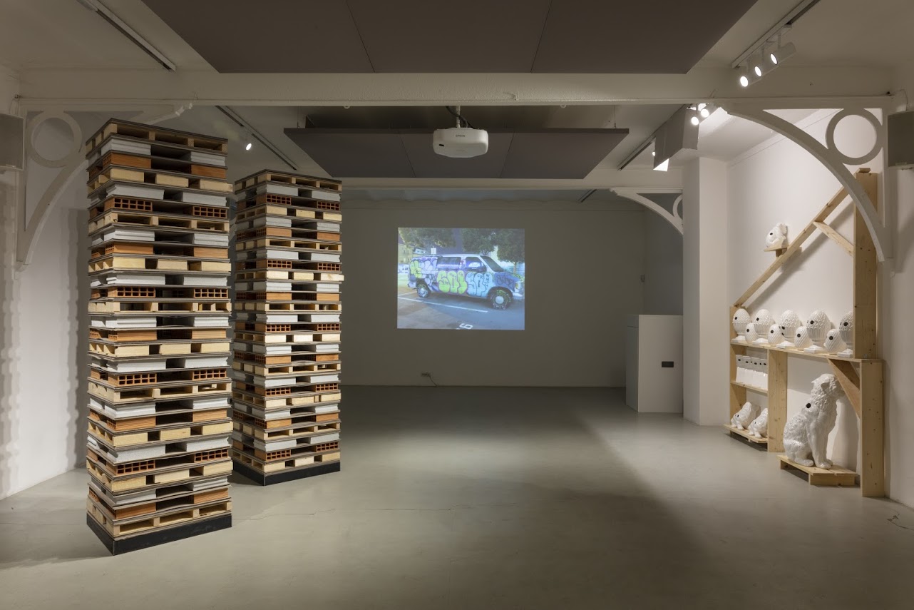 CERAMIC UNIVERSE, a project by Nero/Alessandro Neretti for GRUPPO ROMANI at Fuorisalone 2018 exhibition view: PLANET EARTH, 2018 courtesy of the artist and Gruppo Romani photo Andrea Piffari location CASABELLA laboratorio